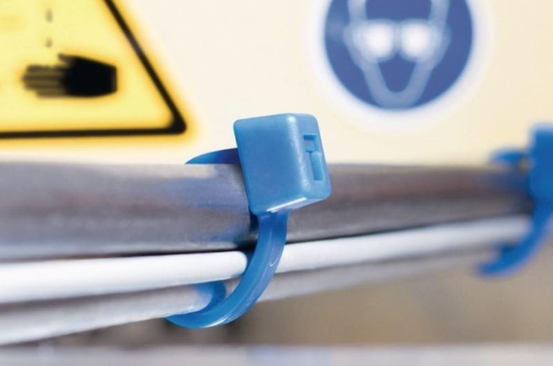Connectronix HT T30RTz Cable Ties Inside Serrated 1500X35Mm Blue 100Pcs  - Image 2