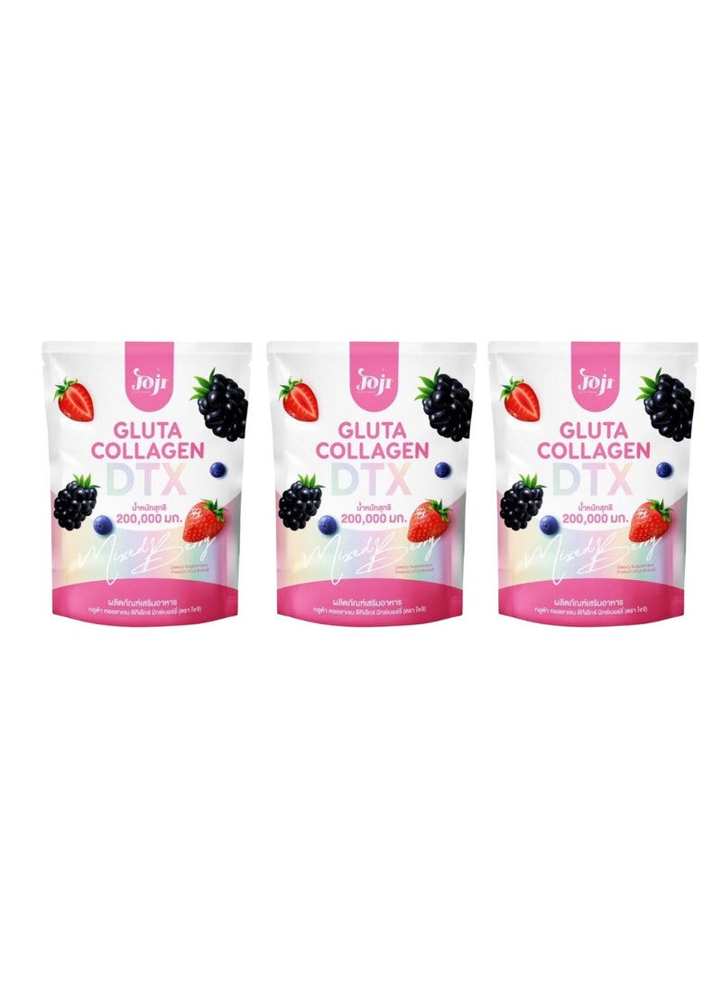 JOJI Pack of 3 Collagen Dtx Mixed Berry - Image 1