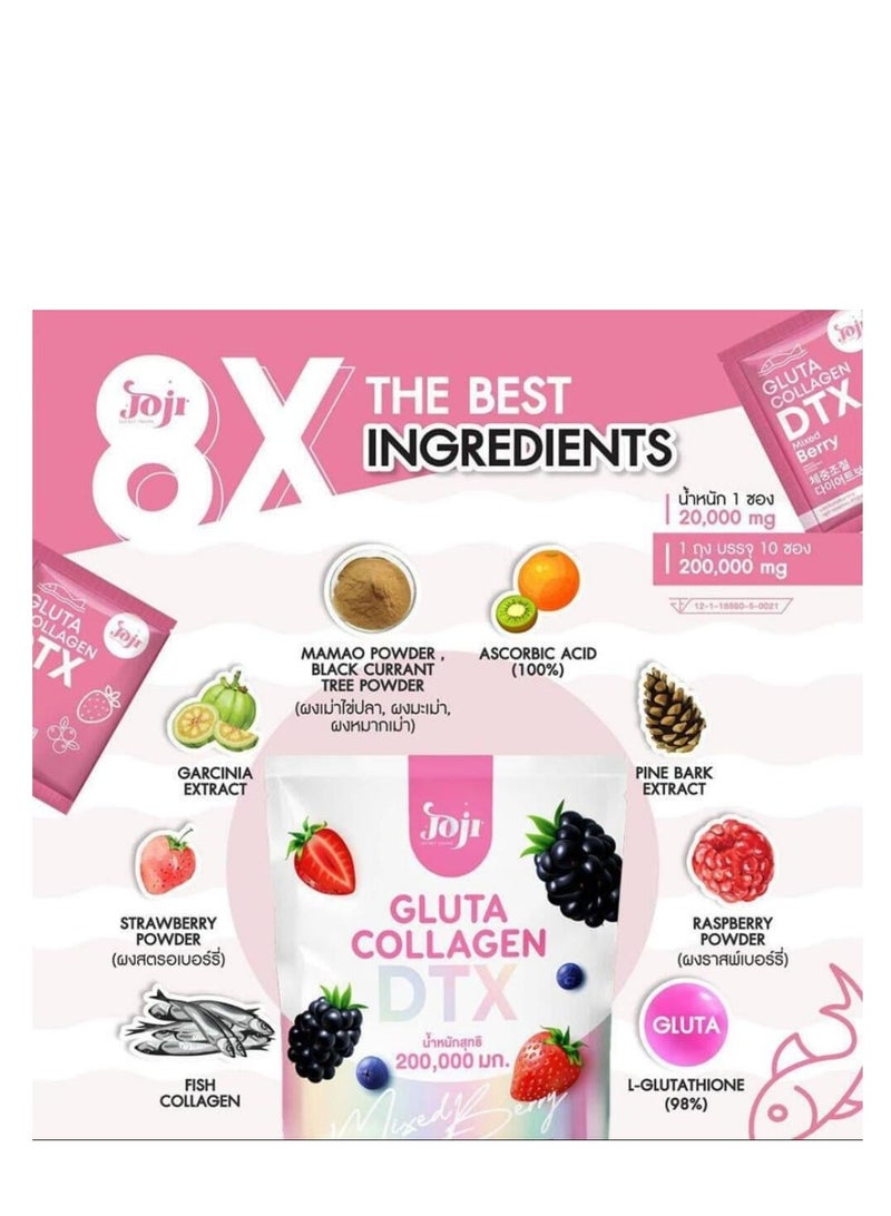 JOJI Pack of 3 Collagen Dtx Mixed Berry - Image 4