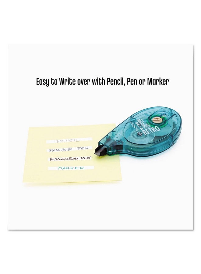 Tombow 68723 Mono Original Correction Tape, Asst Retrocolor Applicators, 1/6-Inch X 394-Inch , 10/Pack  - Image 3