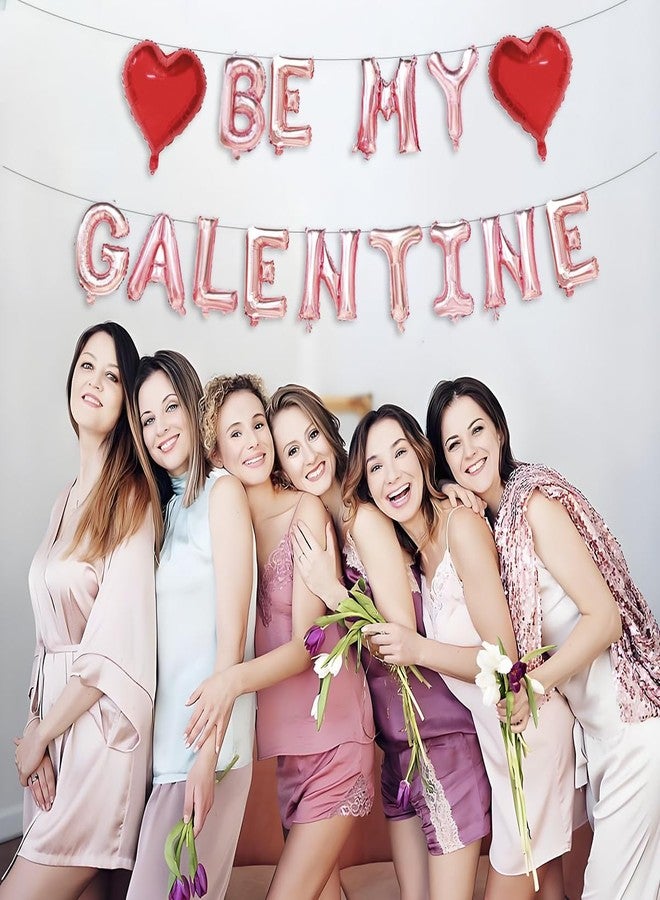zdshow بالونات "كوني صديقتي" (Galentine)، زينة بالونات عيد الحب (Galentine)، ديكور عيد الحب (Galentine)، لافتة بالونات عيد الحب (Falentine)، مستلزمات عيد الحب (Falentine)، زينة عيد الحب (Galentine) - Image 2