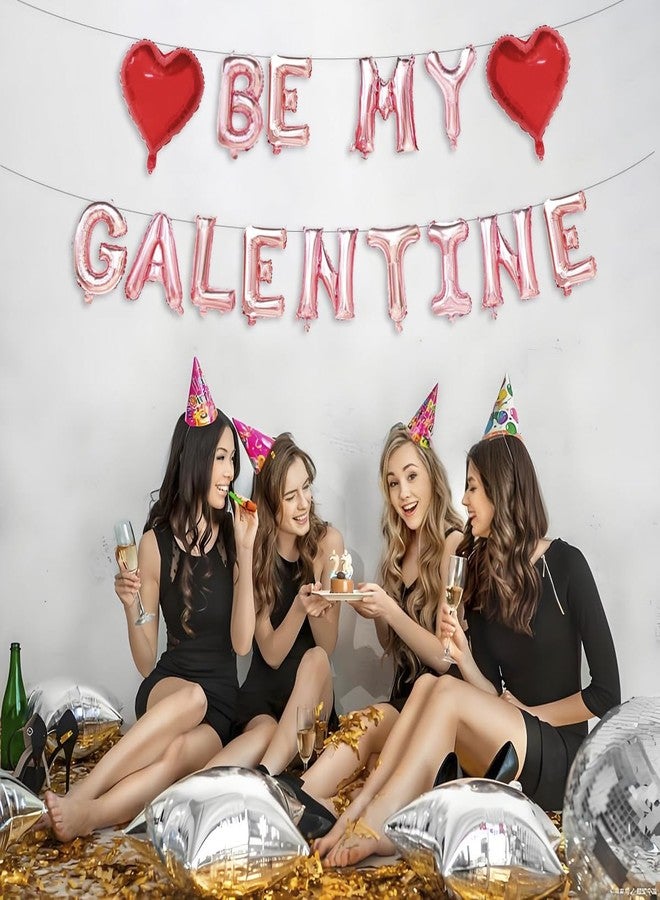 zdshow بالونات "كوني صديقتي" (Galentine)، زينة بالونات عيد الحب (Galentine)، ديكور عيد الحب (Galentine)، لافتة بالونات عيد الحب (Falentine)، مستلزمات عيد الحب (Falentine)، زينة عيد الحب (Galentine) - Image 5