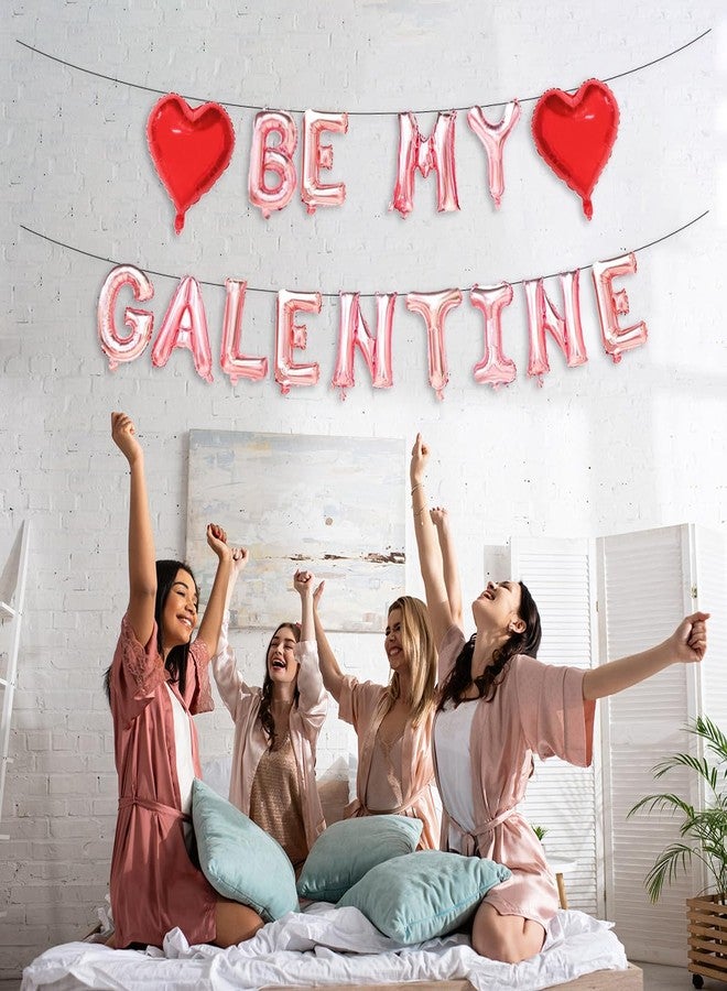 zdshow بالونات "كوني صديقتي" (Galentine)، زينة بالونات عيد الحب (Galentine)، ديكور عيد الحب (Galentine)، لافتة بالونات عيد الحب (Falentine)، مستلزمات عيد الحب (Falentine)، زينة عيد الحب (Galentine) - Image 4