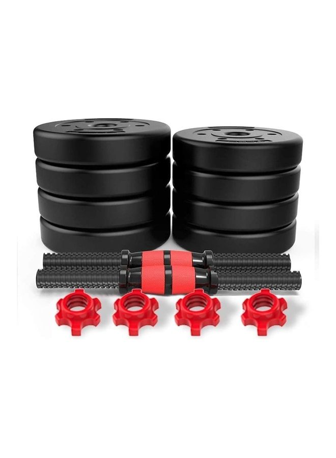 ULTIMAX 2-in-1 Dumbbell With Connecting Barbell-30kg - Image 3