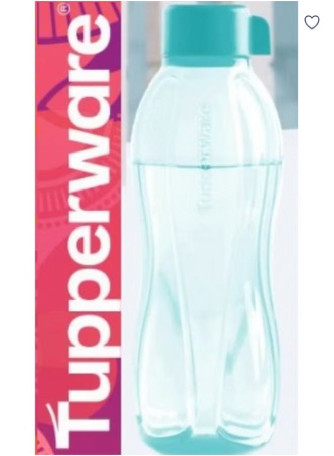 Tupperware Original Branded Reusable - Hydration Fridge Bottle - BPA-Free - Leak Proof - Ideal for Gym, Office, Home Sports, Work & School Eco Water Bottle, 1 Litre, Image colors (Light Purple, orange, Sky blue and Turquois Color) - 4 Piece - Image 2