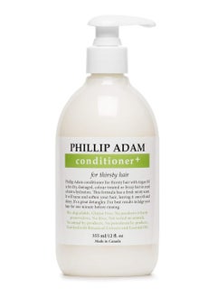 Phillip Adam Thirsty Hair Conditioner + for Dry or Damaged Hair - Infused With Argan Oil, Moringa Seed Oil and Macadamia Oil - Paraben Free, Vegan - 12 Fl Oz - pzsku/ZCDCFC4FDE9AD415186C7Z/45/_/1739158475/e8cf0291-446b-4aad-9f53-95855d846045