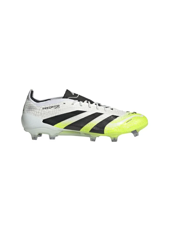 Adidas Predator Elite Fg U White Football/Soccer Shoes For Unisex