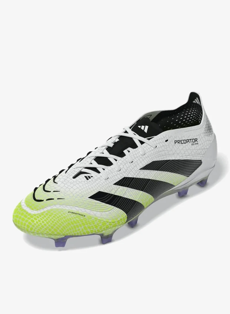 Adidas Predator Elite Fg U White Football/Soccer Shoes For Unisex