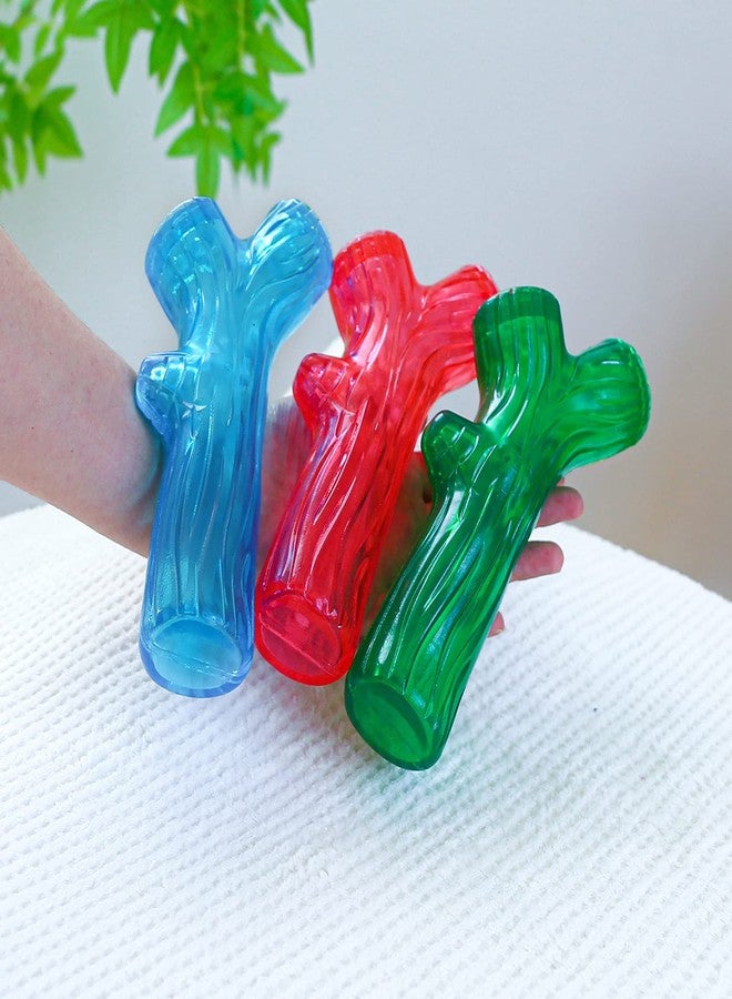 CATSELURRY Chew Toys Dog Chew Toy Squeak Teether Branch-Shape Twig for Medium & Small Dogs Sound Toy Chew Toy TPR Teether - Image 4