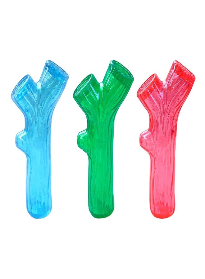 CATSELURRY Chew Toys Dog Chew Toy Squeak Teether Branch-Shape Twig for Medium & Small Dogs Sound Toy Chew Toy TPR Teether - Image 2