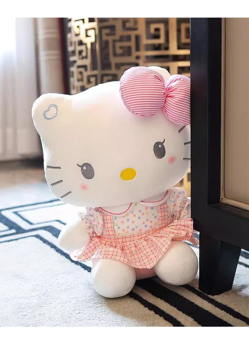سانريو لعبة هيلو كيتي الكرتونية الناعمة للعناق واللعب، سلسلة فيونكة، ألعاب للأطفال من عمر سنتين فما فوق، 50 سم - Image 2