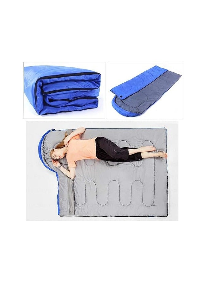 Generic Adult Kids Camping Sleeping Bag, Lightweight Portable Sleeping Bags Backpacking Indoor and Outdoor for Hiking Traveling with Storage Bag 10-25℃  - Image 5
