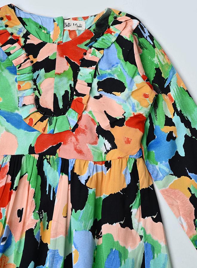 بيلا مودا فستان قصير مطبوع - Image 4