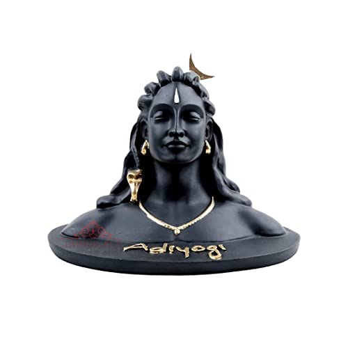 Jaipur Ace Adiyogi Shiva Statue for Car Dash Board, Pooja & Gift, Mahadev Murti, Idol, Lord Adiyogi Shankara for Home & Office Decor | for Gifting (Adiyogi Mini Statue) - Image 3
