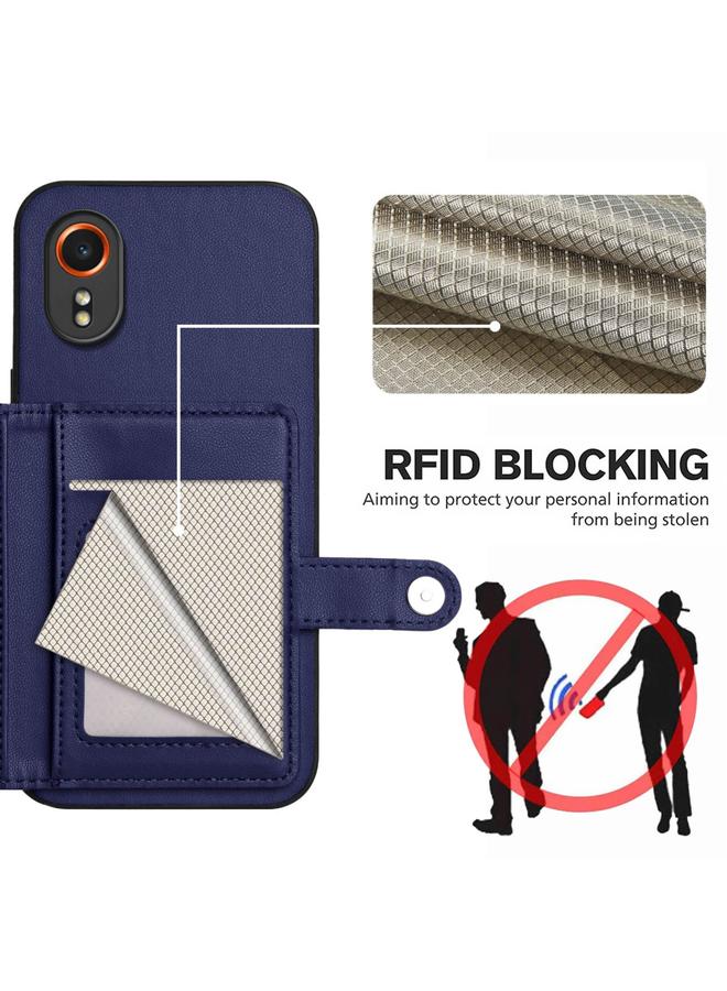 erorex Case For Samsung Galaxy XCover7 Button Card Bag RFID Anti-theft Phone Case - Image 3