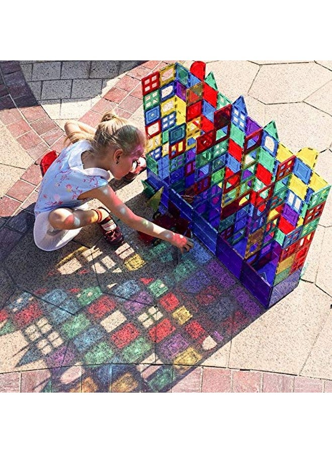 Jasonwell Magnetic Tiles Building Blocks Set For Boys Girls Preschool Educational Magnet Construction Kit Stacking Stem Toys Christmas Birthday Gifts For Kids Toddlers 3 4 5 6 7 8 9 10 + Year Old  - Image 5