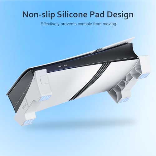 STARTRC GAMES Horizontal Stand Compatible with PS5 Pro/PS5 Slim Console, Base Stand Accessories for PlayStation 5 Slim/Pro Disc & Digital Edition(Not for PlayStation 5 2020) - Image 3