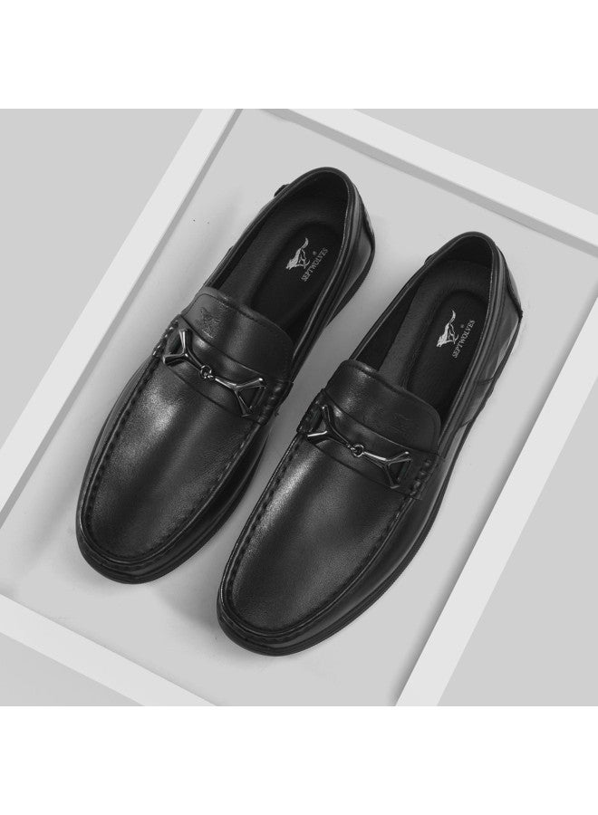 Septwolves Top Grain Leather】men's Casual Shoes, Business Driving Moccasins, Soft-soled Slip-on Men's Loafers - Image 4