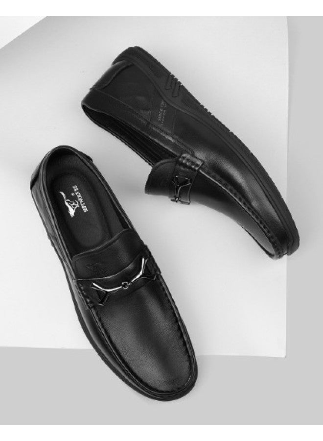 Septwolves Top Grain Leather】men's Casual Shoes, Business Driving Moccasins, Soft-soled Slip-on Men's Loafers - Image 1