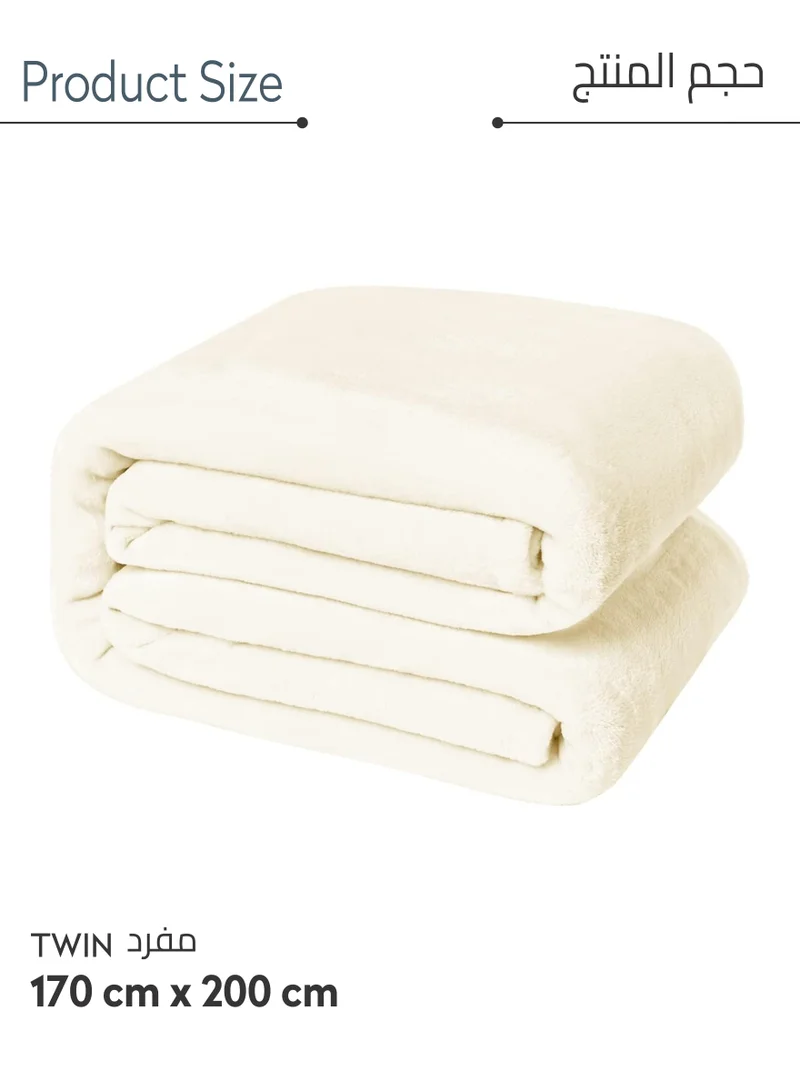 Donetella Fleece Blanket Single Size(170 X 200 CM) Super Soft Throw Blanket With 300 GSM Best Lightweight Warm Plush Throws For Bed, Sofa,Couch And Camping,Satin Linen