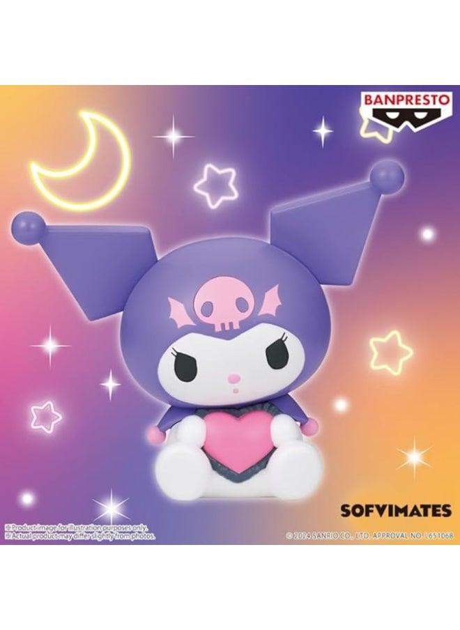 Banpresto - Banpresto Sanrio Characters Sofvimates Kuromi Purple Ver. Statue - Image 1