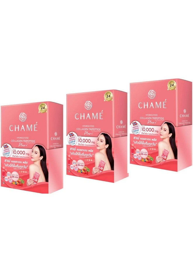 3 boxs.Chame Hydrolyzed Collagen Tripeptide Plus 10 Sachet