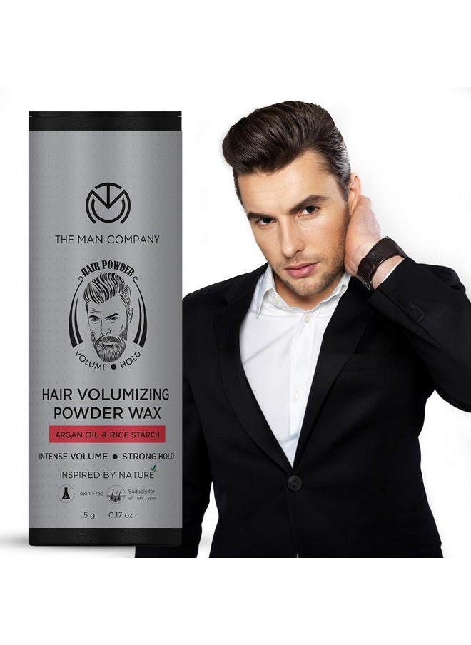 The Man Company Hair Volumizing Powder Wax for Men 5gm | 24 hrs Strong Hold with Matte Finish | 100% Natural & Safe Hair Styling Powder | Paraben & Sulphate Free - pzsku/ZCDD0739582392BCD040DZ/45/_/1738306303/a9a6852f-5e89-42e4-a372-57019e613294