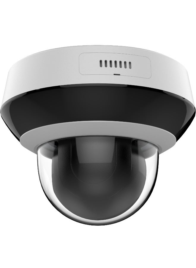 هيك فيجن 4MP PTZ IP Camera, 4X Optical Zoom, 16X Digital Zoom, 20m IR, AcuSense, Smart Tracking, H.265+, WDR, 120dB, IP66, IK10, PoE, MicroSD, 360° Pan, -5° to 90° Tilt, Audio & Alarm I/O | DS-2DE2A404IWG1-E - Image 3