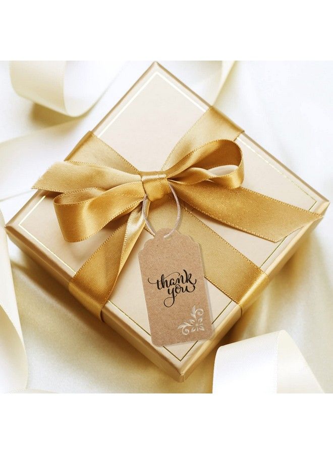 Koogel 100Pcs Kraft Paper Tagstags With Stringparty Favor Gift Tags For Weddingbaby Showerbridal Shower - Image 5