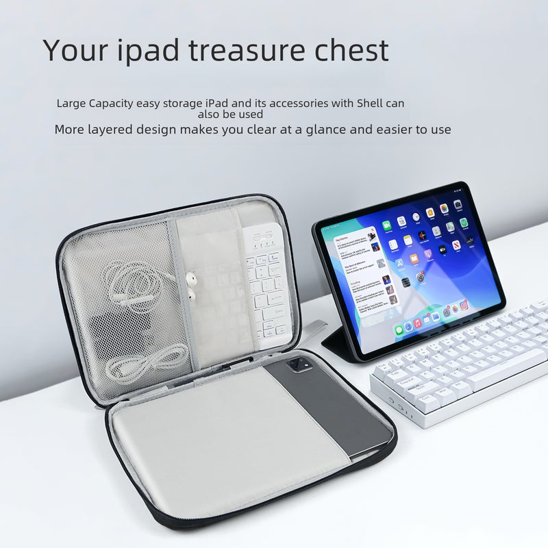 iPad 10.8 Protective Sleeve Case Black - Image 4