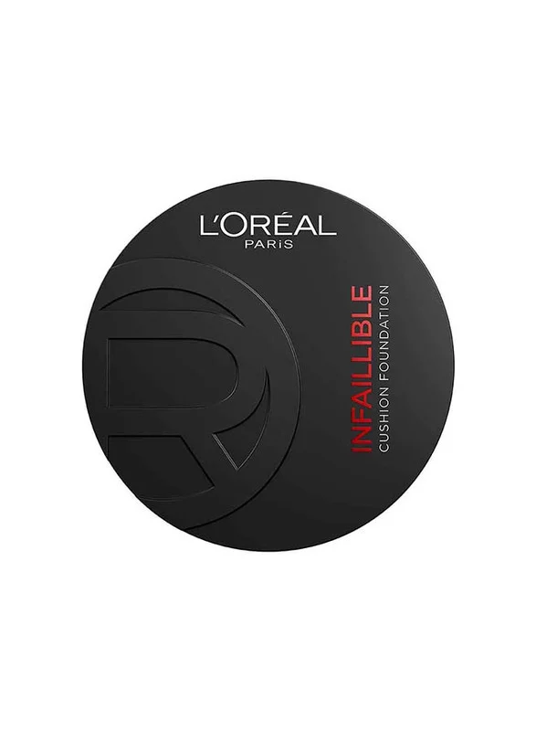 L'oreal Paris L'Oréal Paris Infaillible Fresh Wear Cushion Foundation, Long-Lasting, Lightweight, Flawless 24HR Coverage, K-beauty Inspired, 100