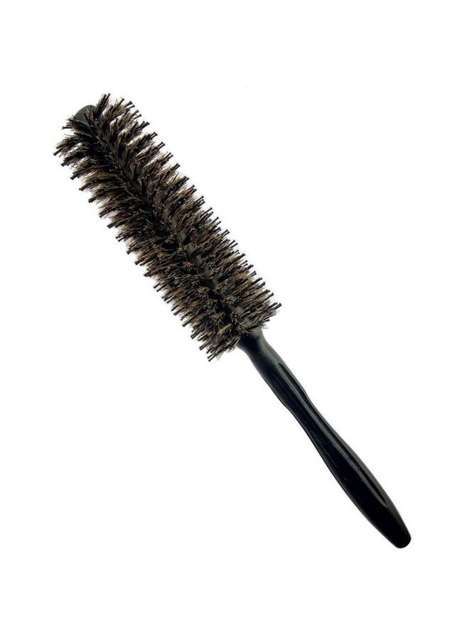 Agoder - Round Hair Brush With Natural Boar And Nylon Bristles Small Volumizing Hair Brush 1.65 Inch Diameter Barrel (12 Rows) - Image 1