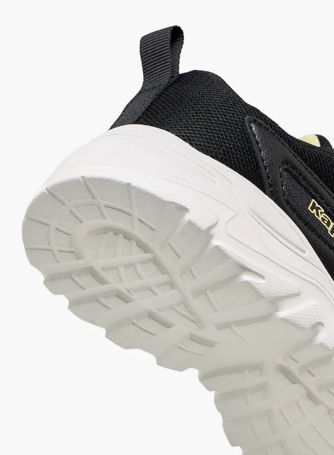 Kappa BLACK Boys Hook & Loop Sports Shoes for Men | Best Price UAE