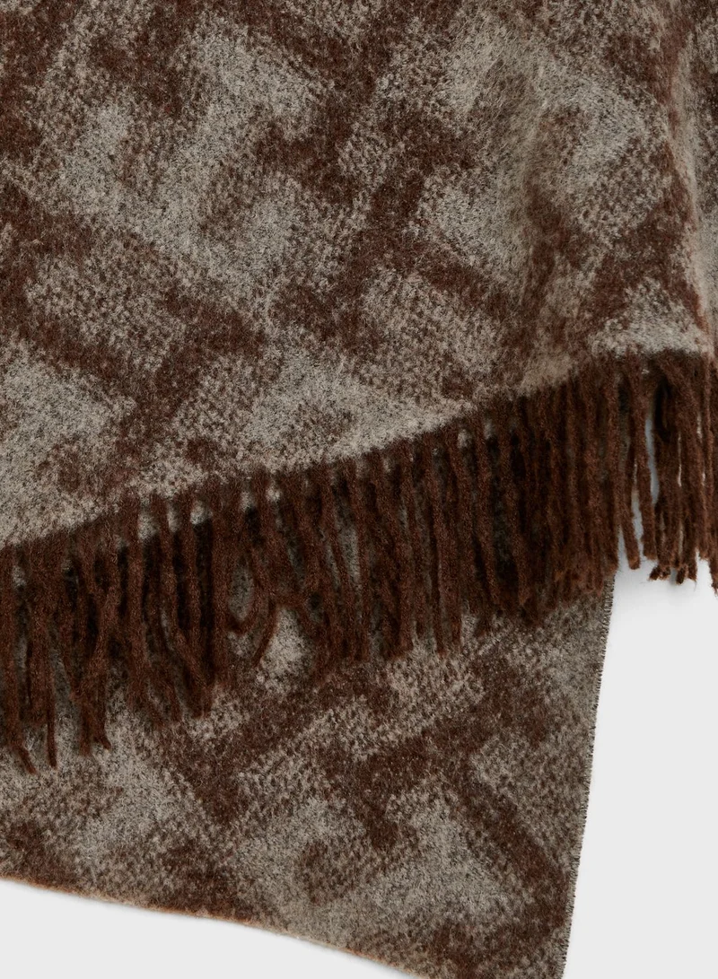TOMMY HILFIGER Iconic Monogram Scarf