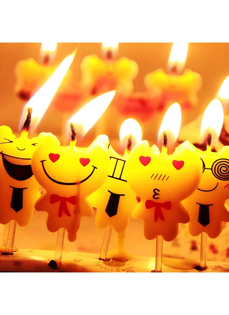 Funcart Funcart Funcar Smiley Candle5pcPack  - Image 2