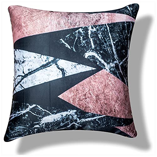 Vendola Microfiber Satin 250TC Cushion Pillow Covers, Classic Copper, Set of 5 (16X16 Inches) - Image 3