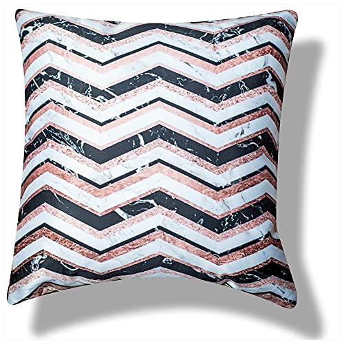 Vendola Microfiber Satin 250TC Cushion Pillow Covers, Classic Copper, Set of 5 (16X16 Inches) - Image 2