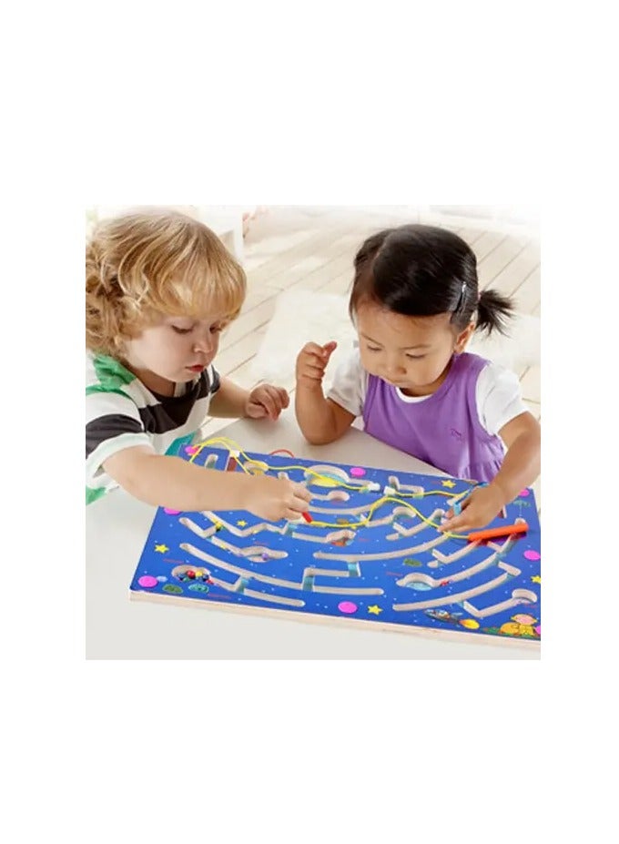 Urban Traffic Alphabet Maze – Magnetic Learning Toy for Kids | Fun & Educational Puzzle Game to Enhance Letter Recognition and Problem-Solving Skills!  - Image 3
