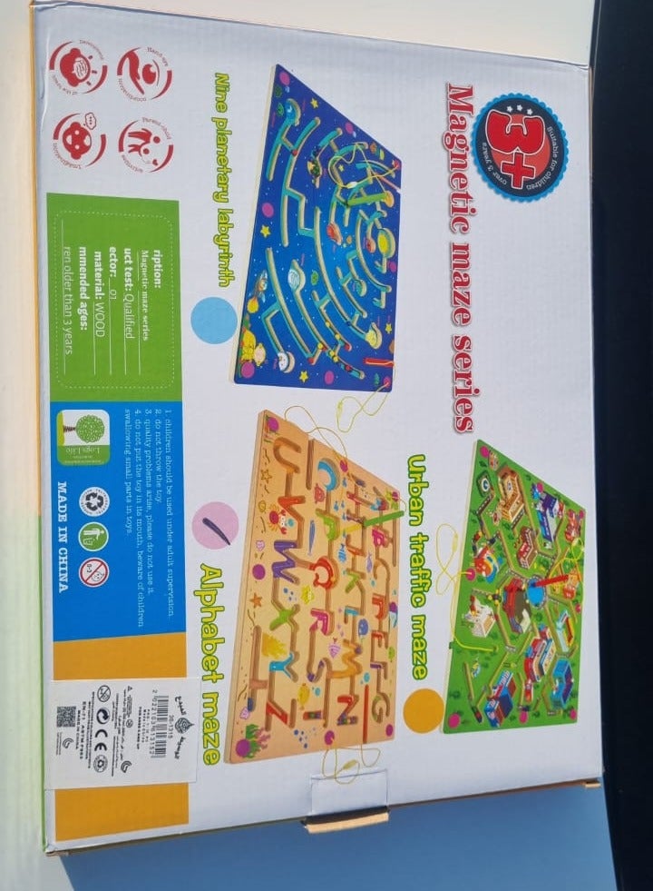 Urban Traffic Alphabet Maze – Magnetic Learning Toy for Kids | Fun & Educational Puzzle Game to Enhance Letter Recognition and Problem-Solving Skills!  - Image 5