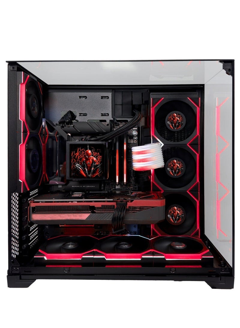 AJYAL Gaming PC 9800X3D • RTX 5080, 32GB DDR5 RAM, 1TB Nvme SSD, 1000W Power Supply, 360mm Liquid Cooling, ARGB Case 6Fans (AMD Ryzen 7 9800X3D, RTX 5080 GPU) window 11 Pro 9800X3D, 5080-32GB - Image 1