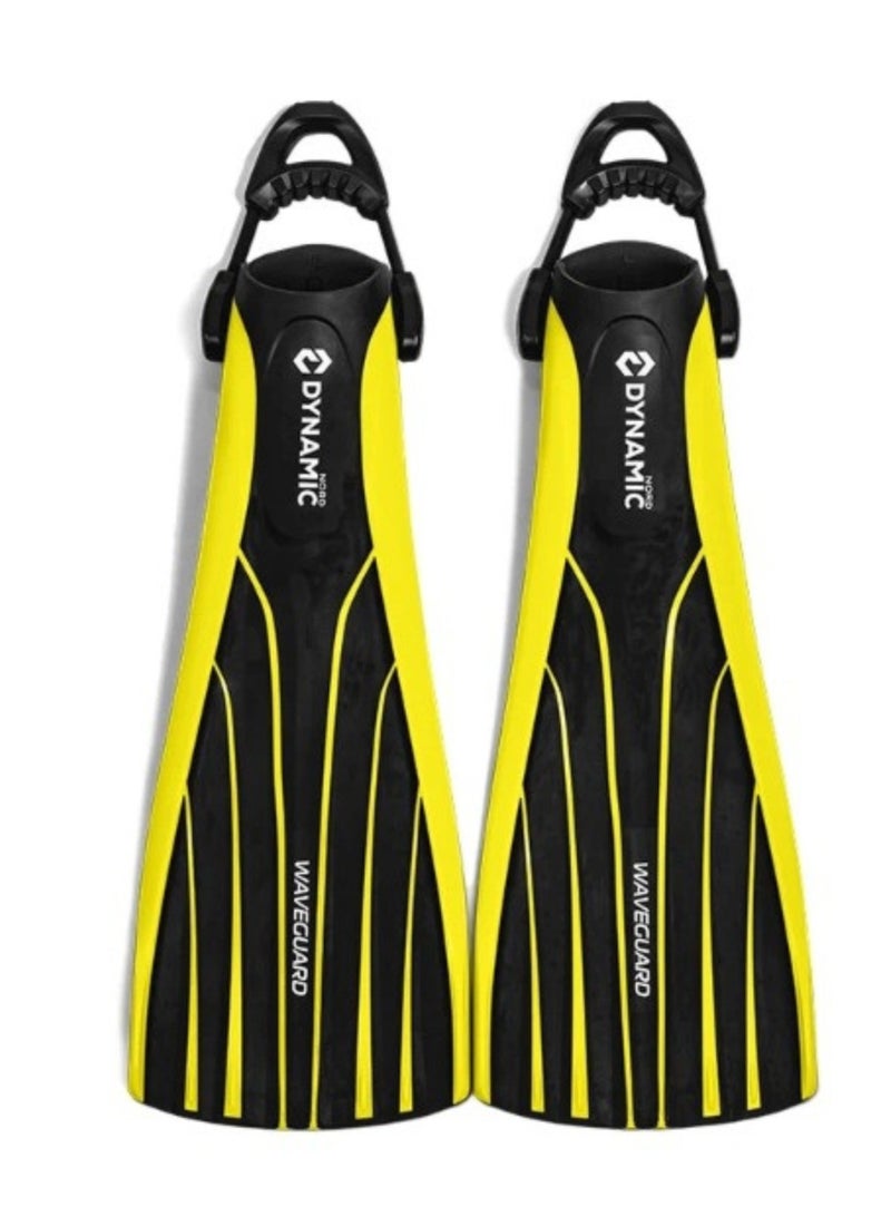 DYNAMICNORD DynamicNord FINS RF-40 OPEN HEEL YELLOW M