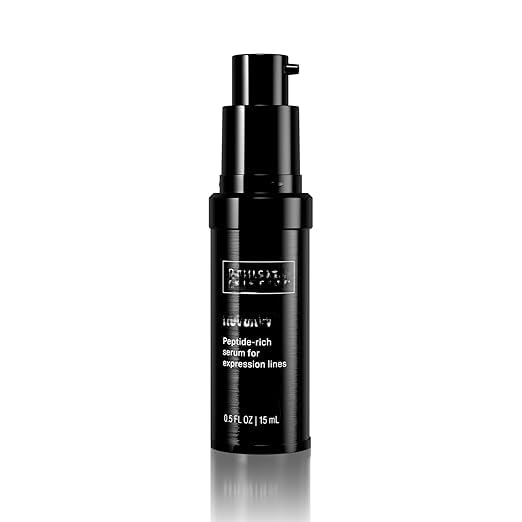 AntiAging Smoothing Serum OilFree  Targets Expression Lines Forehead Wrinkles Crows Feet  Laugh Lines with Peptide Formula