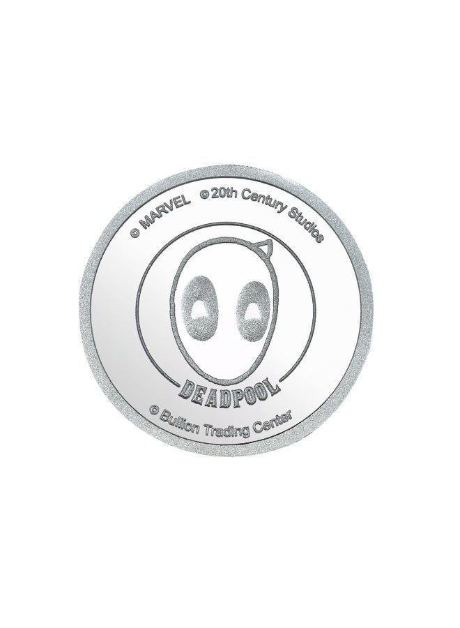 BTC Marvel 50 Grams Silver Coin BTC 999.0 Silver