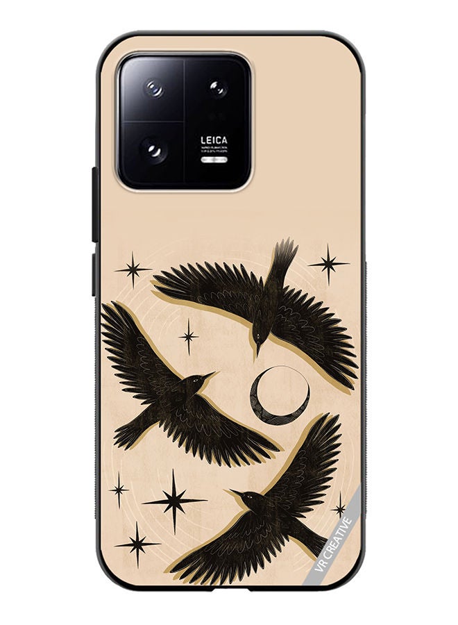 VR CREATIVE Protective Case Cover For Xiaomi 13 Birds Design Multicolour - Image 1