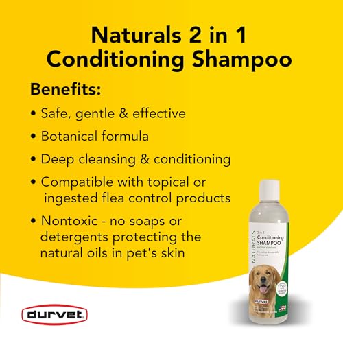 Durvet Naturals Conditioner Shampoo, 17-Ounce - Image 2