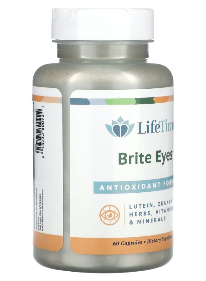 LifeTime Vitamins Brite Eyes Antioxidant Formula 60 Capsules - Image 2