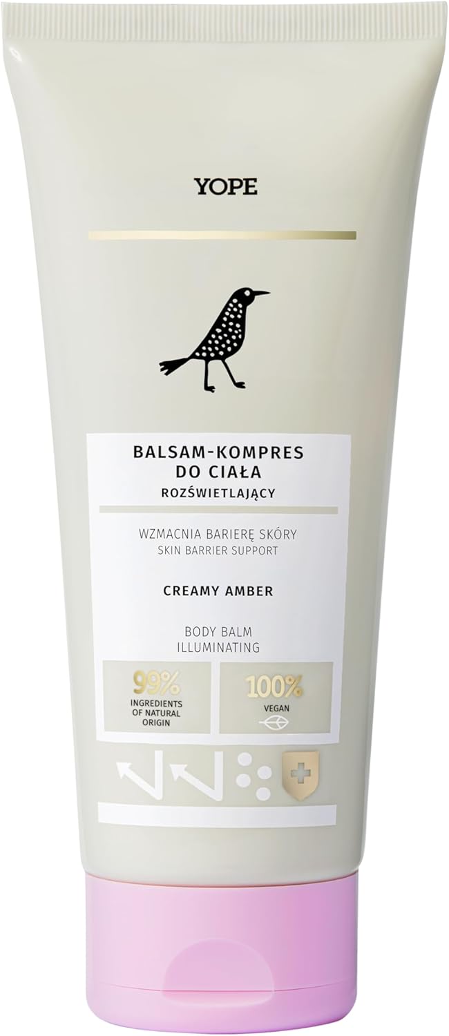 YOPE Body Lotion Illuminating with gold particles Nourishing CREAMY AMBER 200 ml