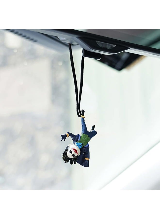 AMIORO Clown Car Pendant Interior Rearview Mirrors Charms Hanging Ornament - Image 1