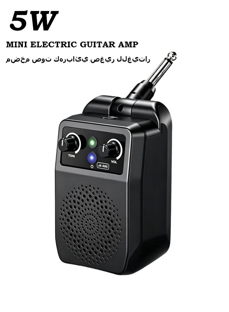 JOYO Mini Electric Guitar Amp 5W, Portable Bluetooth Guitar Amplifier with Built-in Effects - Image 1