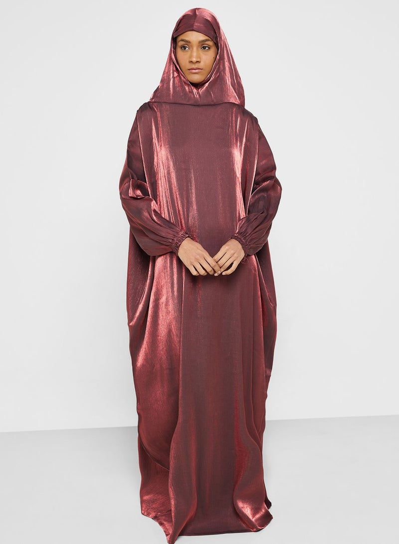 هيا كلوزيت اسدال صلاة بأكمام مكشكشة - Image 4